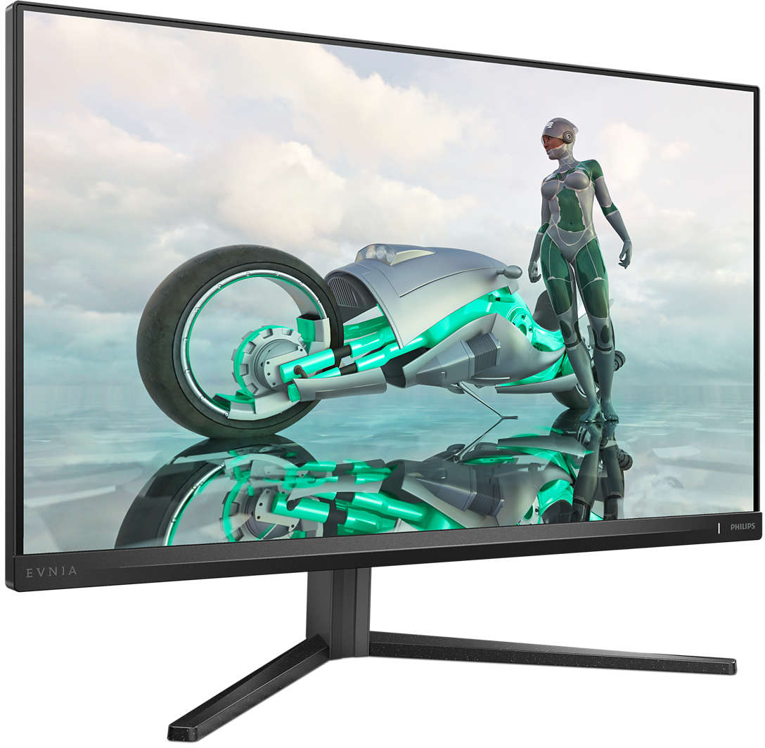 Philips - Monitor Gaming Philips EVNIA 27" 27M2N3200A IPS FHD 180Hz 0.5ms HDR10 c/Ajuste Alt.