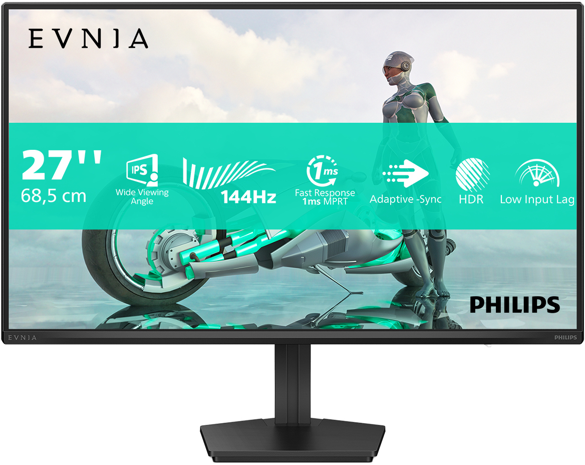 Picture of Picture of Philips Evnia 3000 27M2N3200NF/00 pantalla para PC 68,6 cm (27") 1920 x 1080 Pixeles Full HD LCD Gris