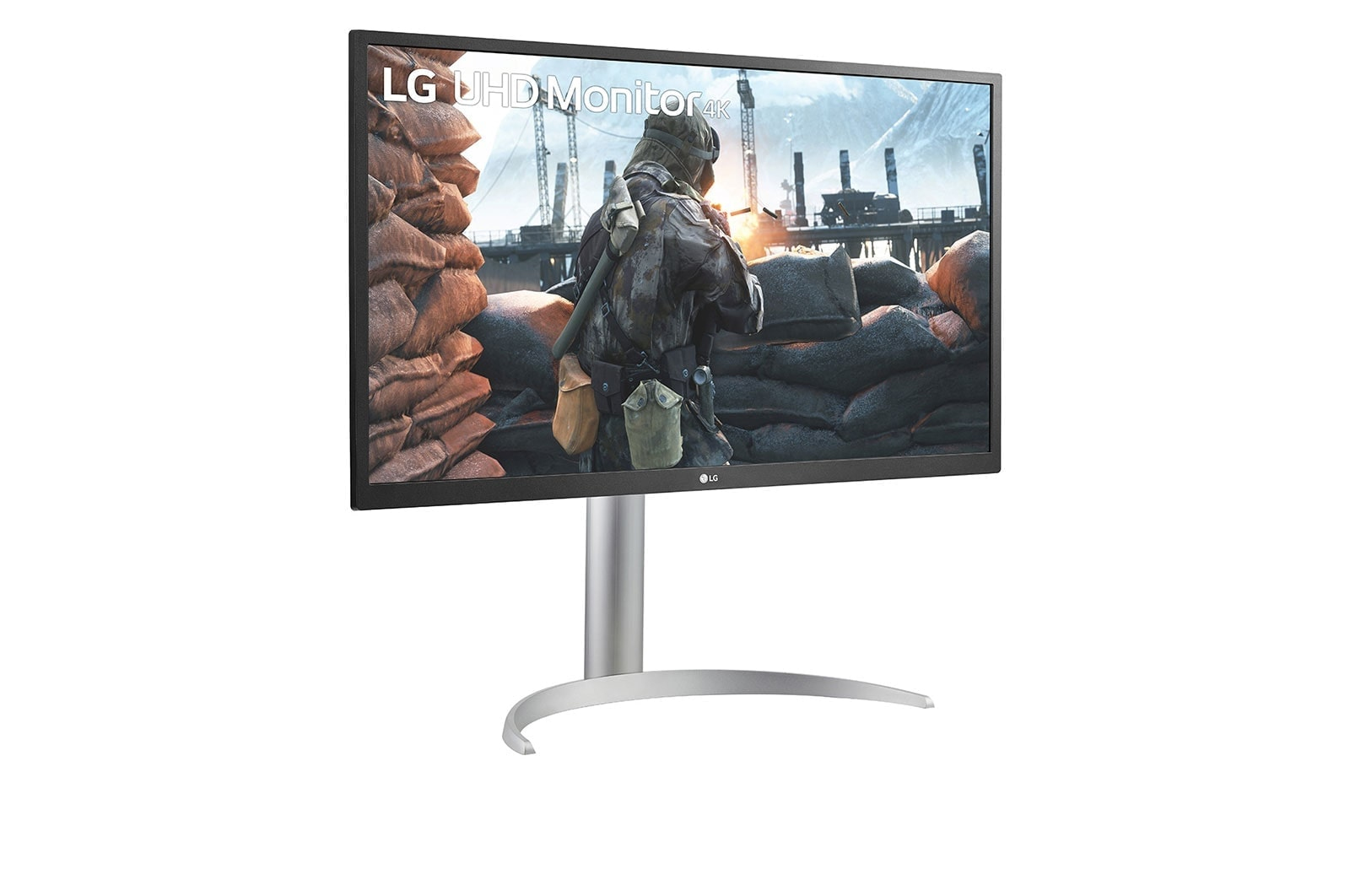 LG - Monitor LG 27" 27UP550P-W IPS 4K 60Hz USB-C (PD90W)