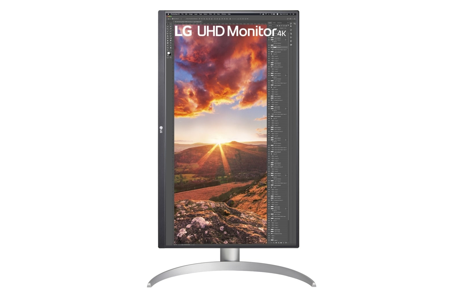 LG - Monitor LG 27" 27UP85NP-W IPS 4K 60Hz USB-C (PD90W)