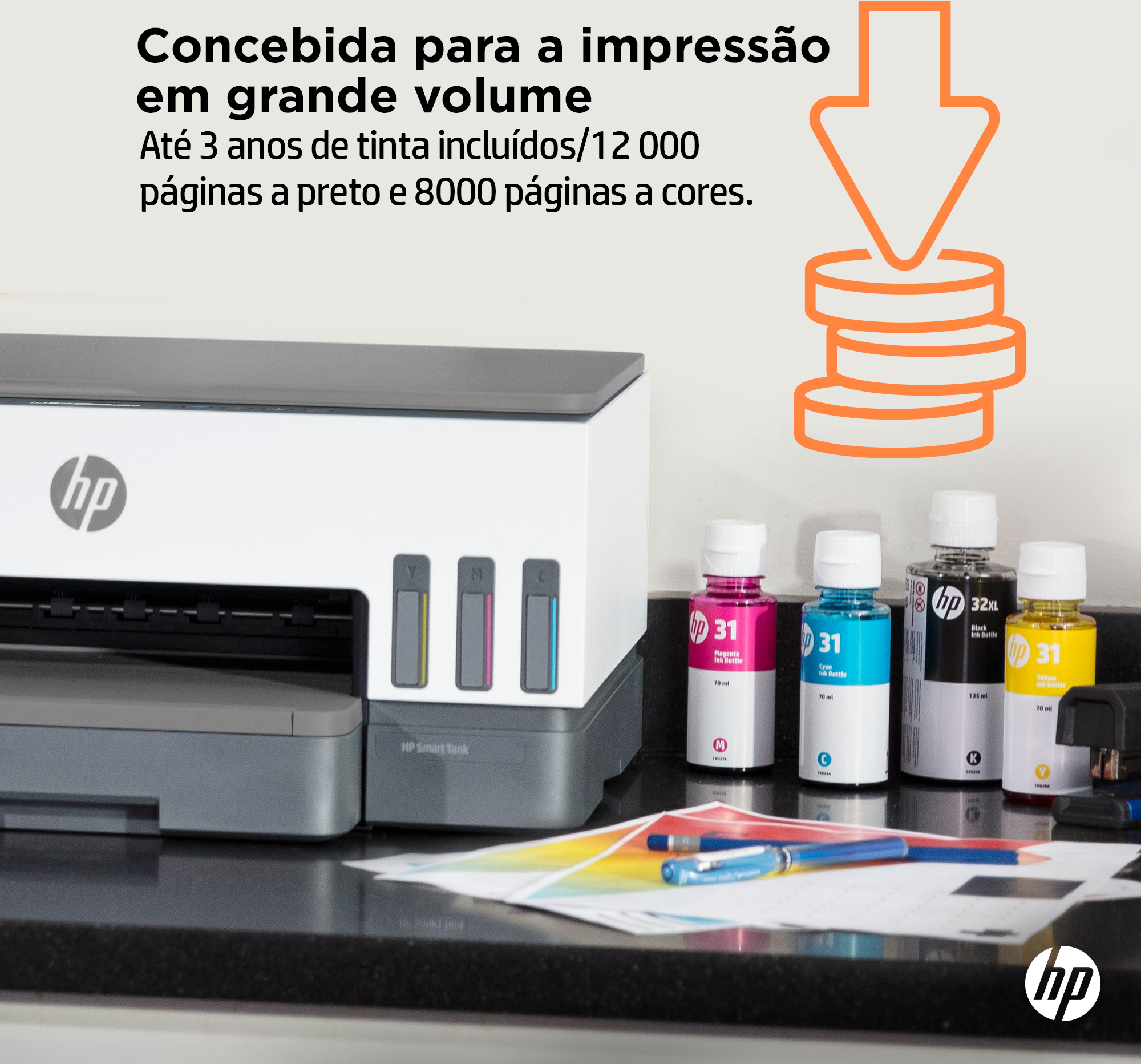  - Impresora Multifunción de Inyección de Tinta HP Smart Tank 7005 Todo-en-Uno WiFi