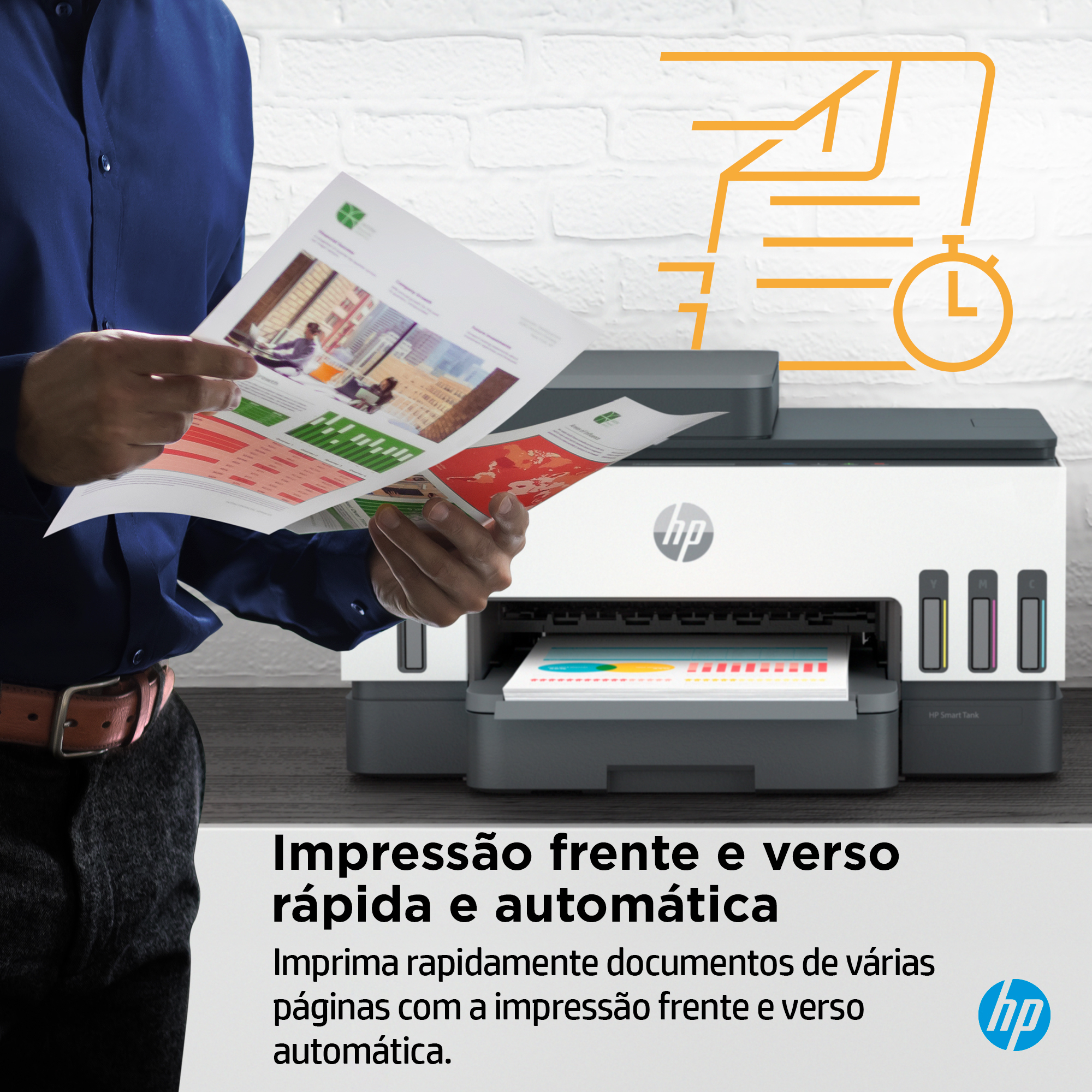  - Impresora Multifunción de Inyección de Tinta HP Smart Tank 7305 Todo-en-Uno WiFi