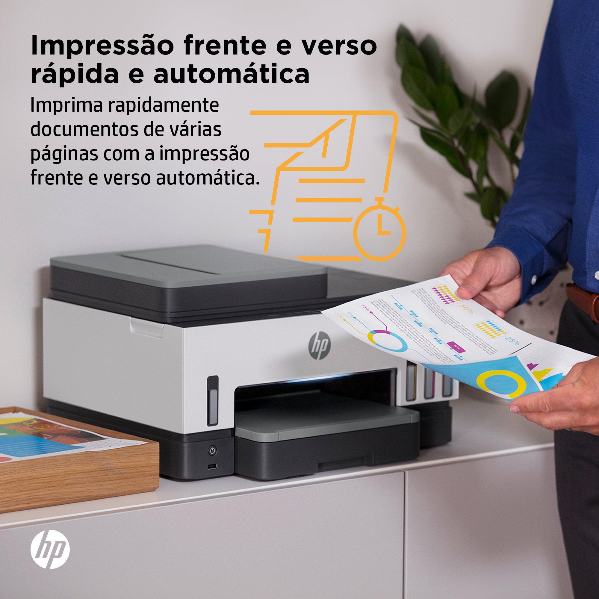  - Impresora Multifunción de Inyección de Tinta HP Smart Tank 7605 Todo-en-Uno WiFi