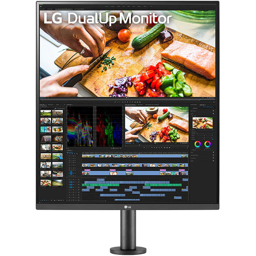 LG - Monitor LG DualUP ERGO 27.6" 28MQ780-B Nano IPS SDQHD 60Hz USB-C (96W)