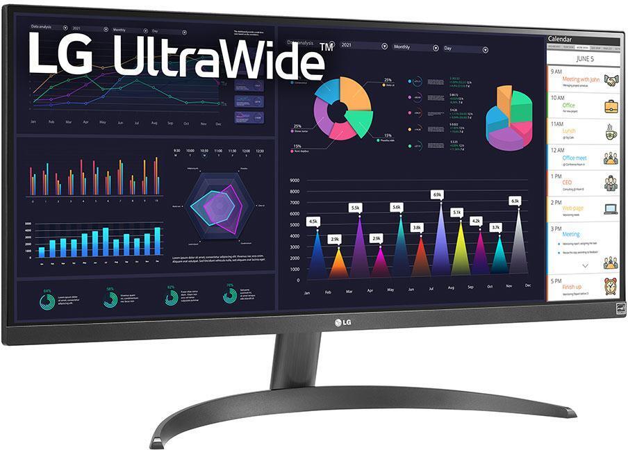 LG - Monitor Gaming LG UltraWide 29" 29WQ500-B IPS FHD 100Hz 5ms