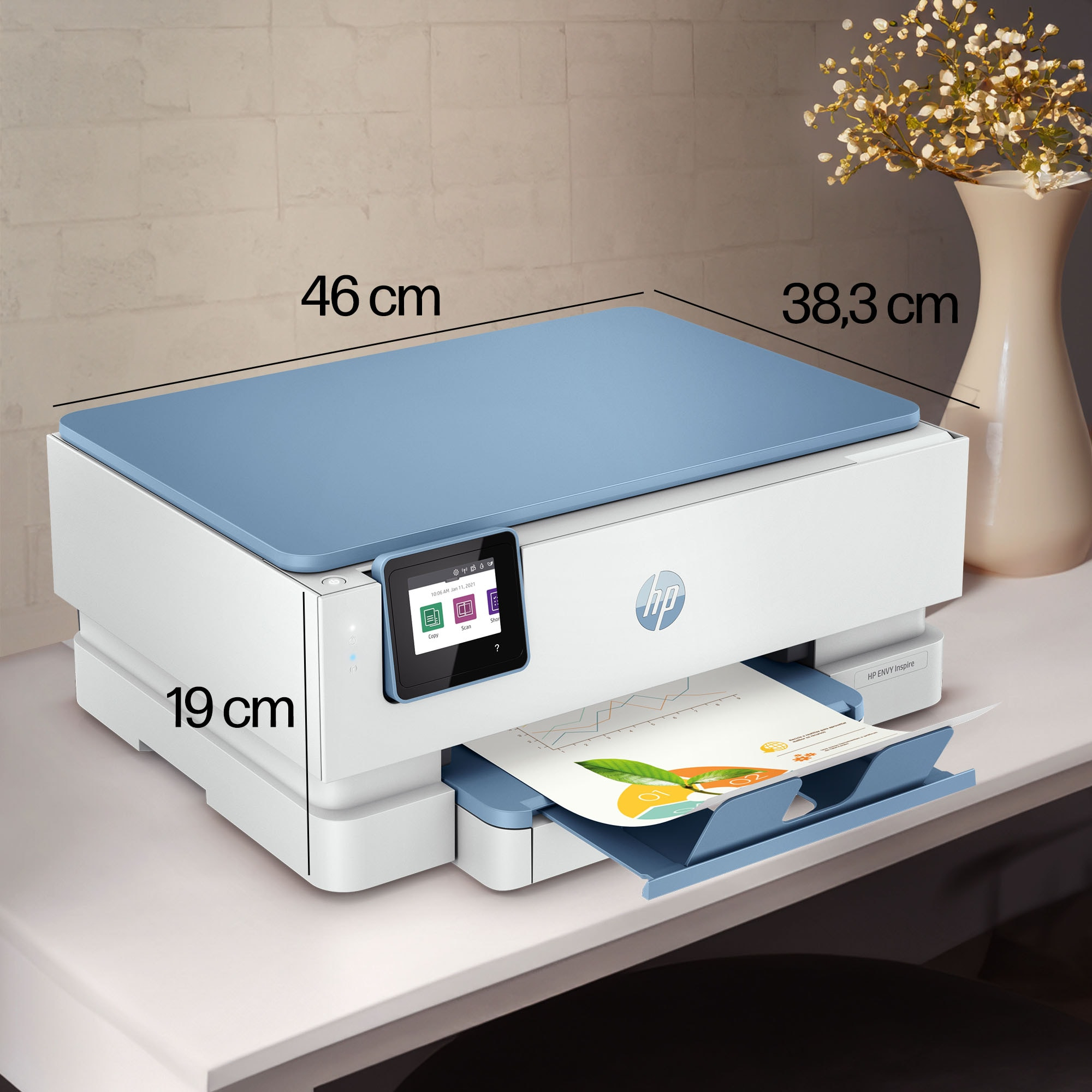  - Impresora Multifunción de Inyección de Tinta HP Envy Inspire 7221e Todo-en-Uno WiFi
