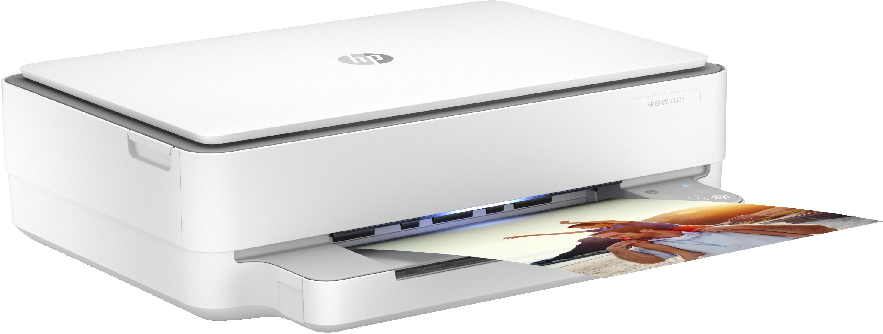 HP - Impresora Inyección de Tinta HP ENVY 6030e Multifunções, Duplex Auto, Wireless - Instant Ink