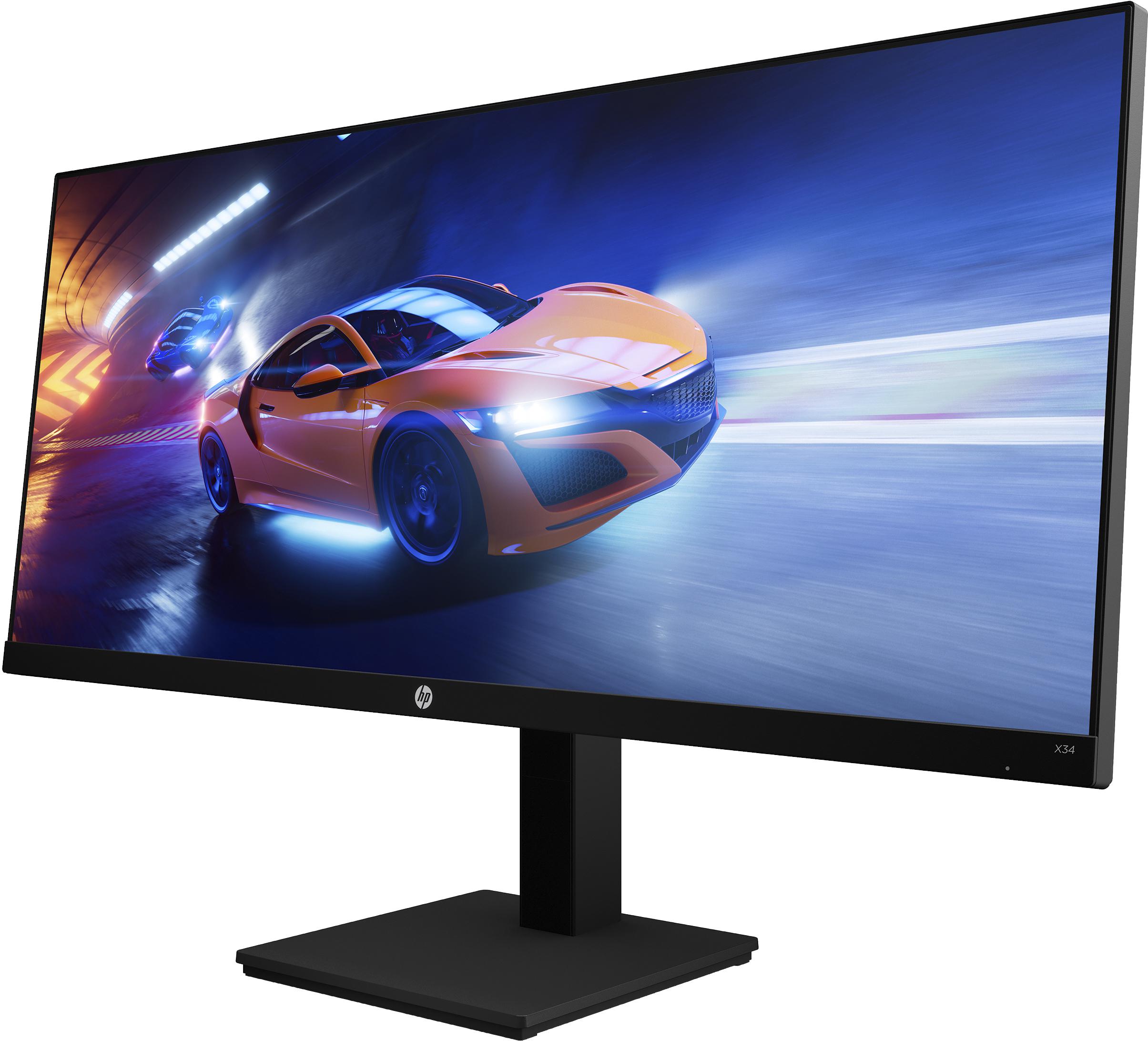 HP - ** B Grade ** Monitor HP Gaming 34" X34 IPS WQHD 165Hz FreeSync Premium 1ms