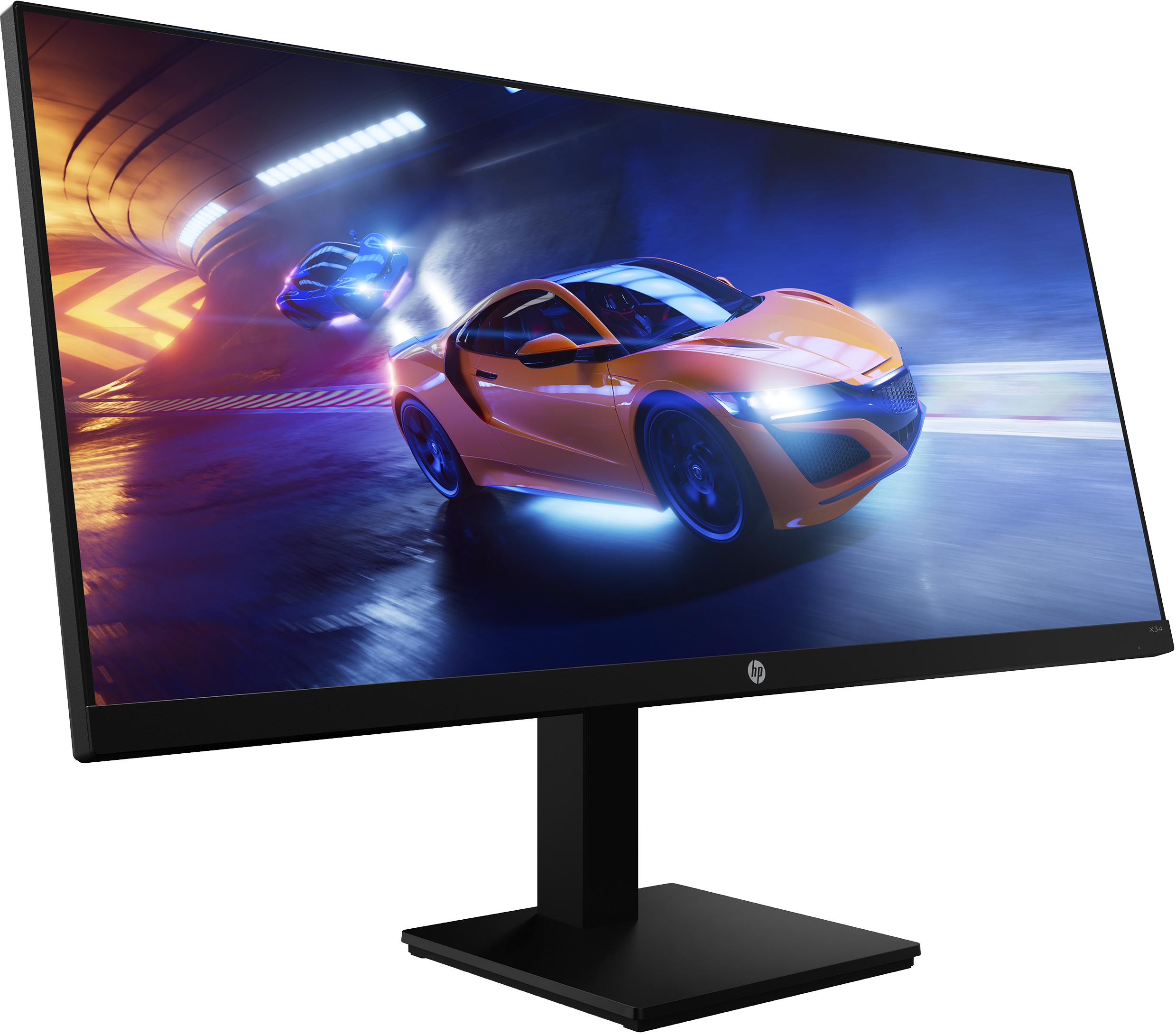 HP - ** B Grade ** Monitor HP Gaming 34" X34 IPS WQHD 165Hz FreeSync Premium 1ms