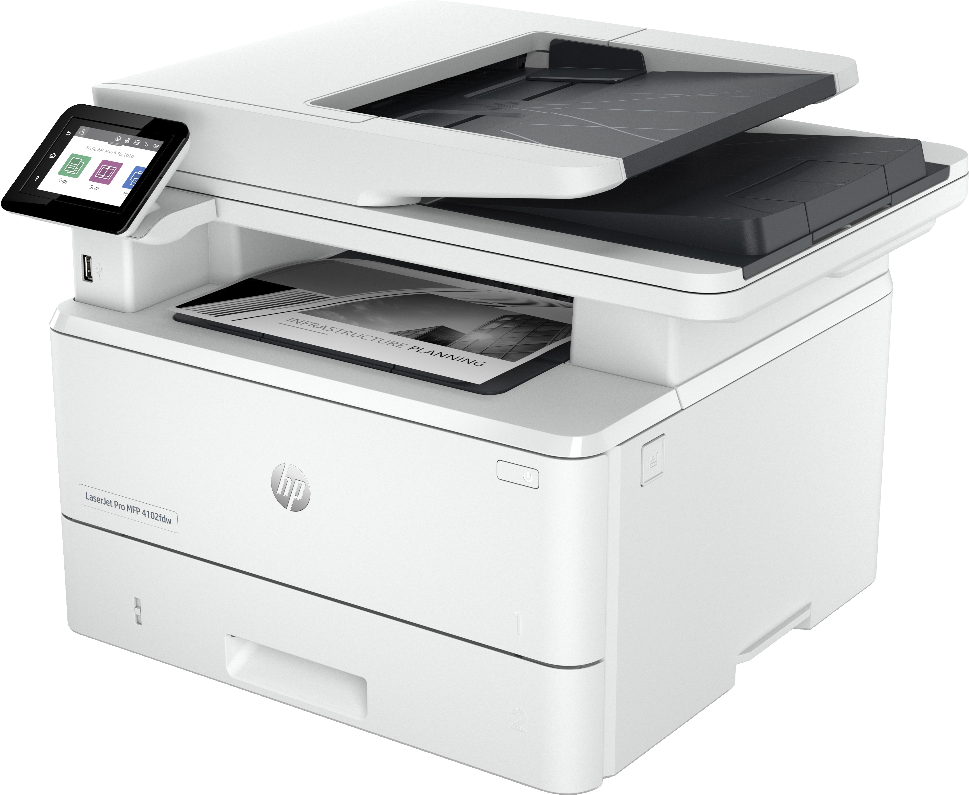  - Impresora Multifunción Láser HP LaserJet Pro MFP 4102dw WiFi