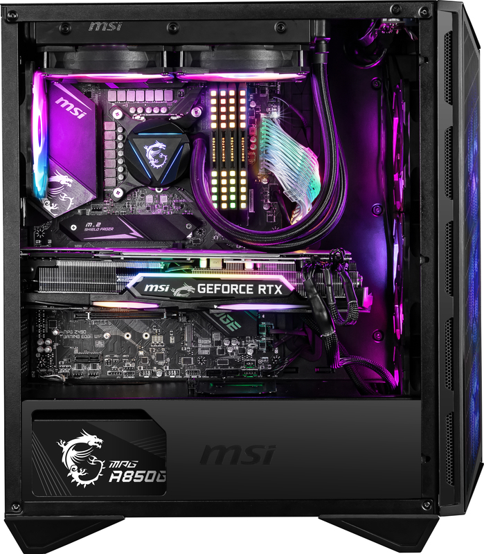 MSI - Torre ATX MSI MPG GUNGNIR 111R ARGB Cristal Templado Negro