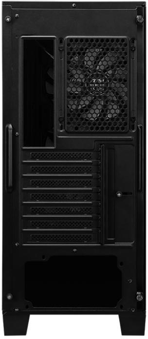 MSI - Torre ATX MSI MAG FORGE 120A AIRFLOW RGB Vidro Temperado Negra