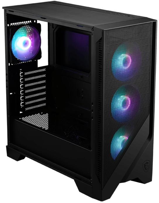 MSI - Torre ATX MSI MAG FORGE 320R AIRFLOW ARGB Vidro Temperado Negra