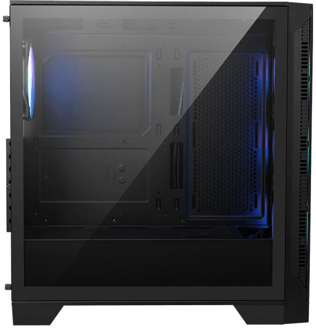 MSI - Torre ATX MSI MAG FORGE 320R AIRFLOW ARGB Vidro Temperado Negra