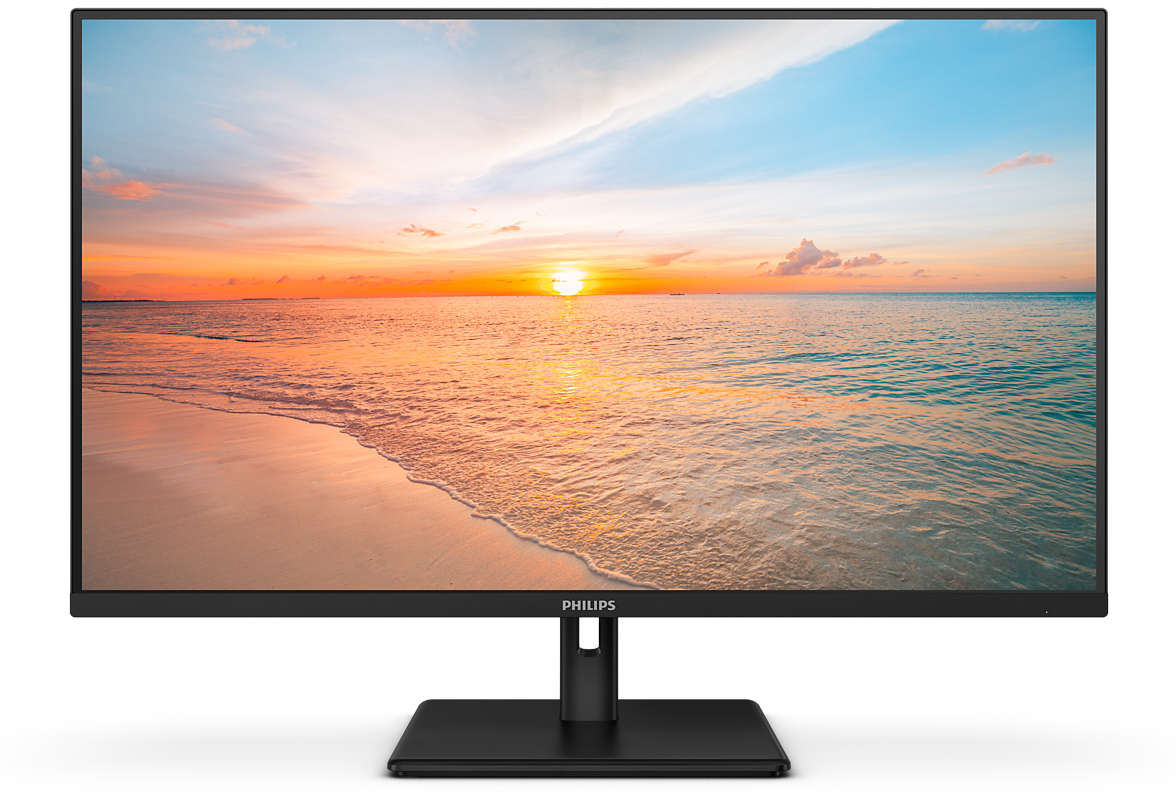 Philips - Monitor Philips Série 1000 31.5" 32E1N1800LA VA 4K 60Hz 4ms HDR10 c/colunas