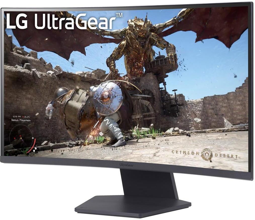 LG - Monitor Curvo Gaming LG UltraGear 32" 32GS60QC-B VA WQHD 180Hz 1ms