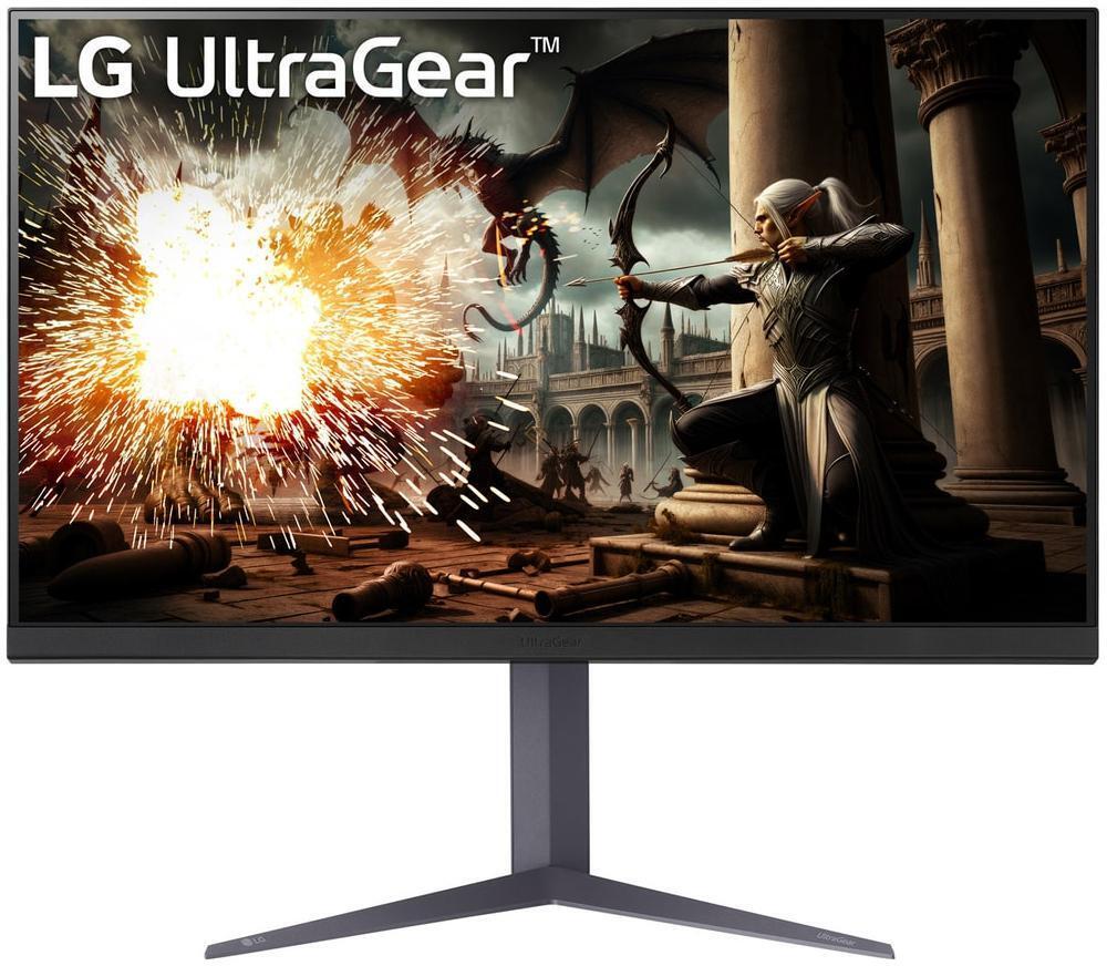 LG - Monitor Gaming LG UltraGear 32" 32GS75Q-B IPS QHD 180Hz 1ms FreeSync Premium / G-SYNC Compatible