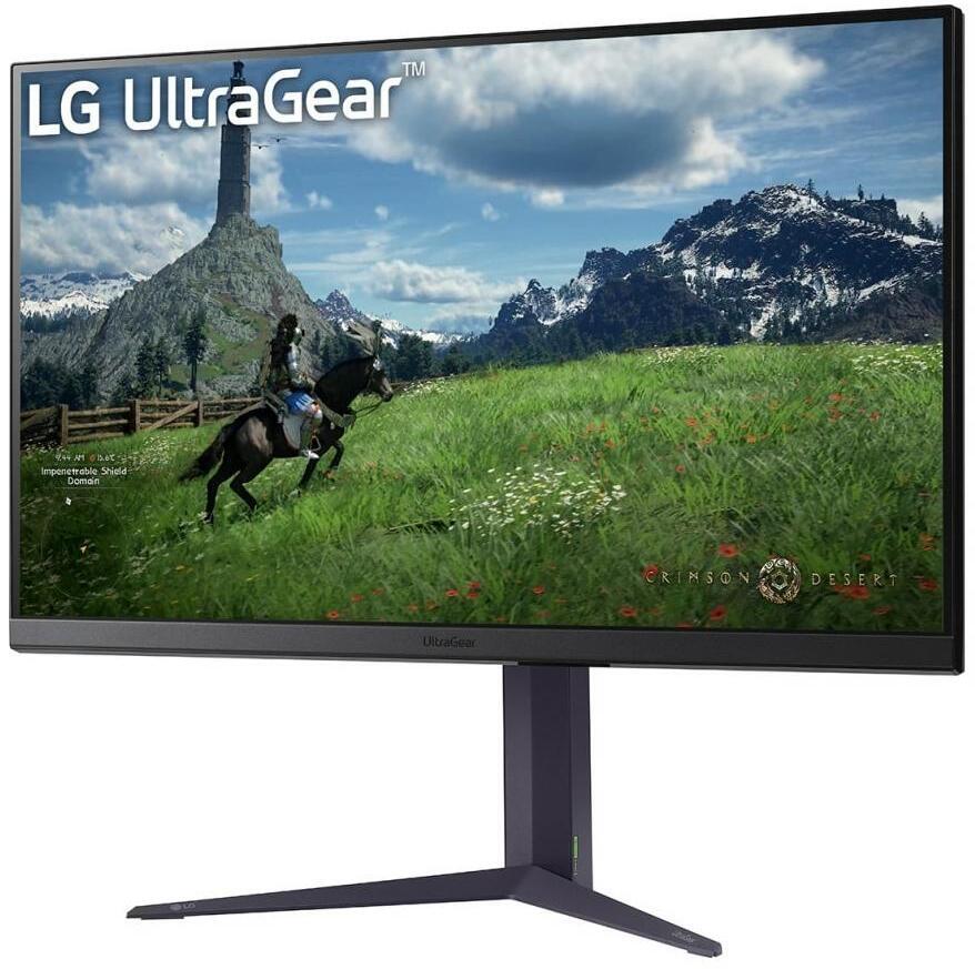 LG - Monitor Gaming LG UltraGear 32" 32GS85Q-B Nano IPS QHD 180Hz (O/C 200Hz) 1ms