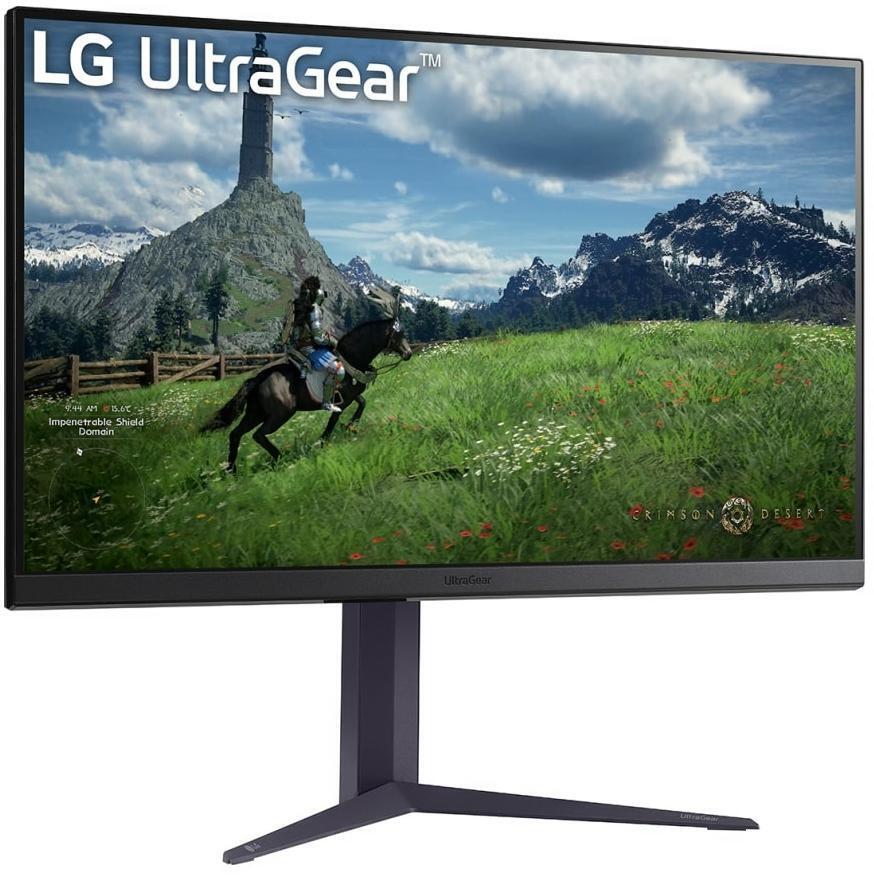 LG - Monitor Gaming LG UltraGear 32" 32GS85Q-B Nano IPS QHD 180Hz (O/C 200Hz) 1ms