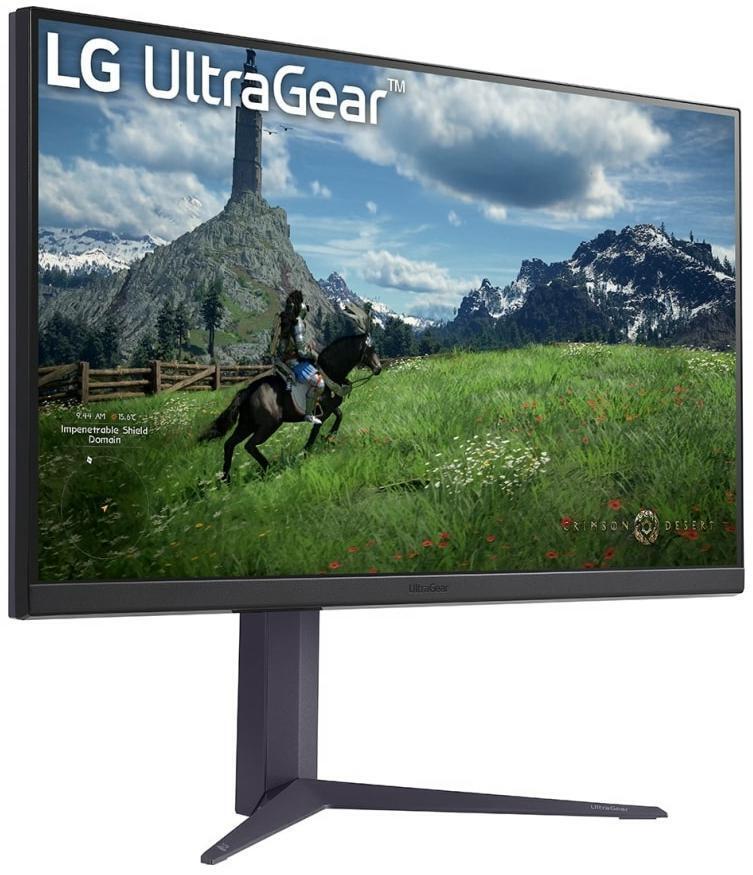 LG - Monitor Gaming LG UltraGear 32" 32GS85Q-B Nano IPS QHD 180Hz (O/C 200Hz) 1ms