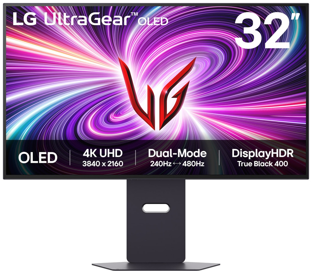 LG - Monitor Gaming LG UltraGear 32" 32GS95UE-B OLED UHD 240Hz 0.03ms FreeSync Premium Pro / G-Sync Compatible