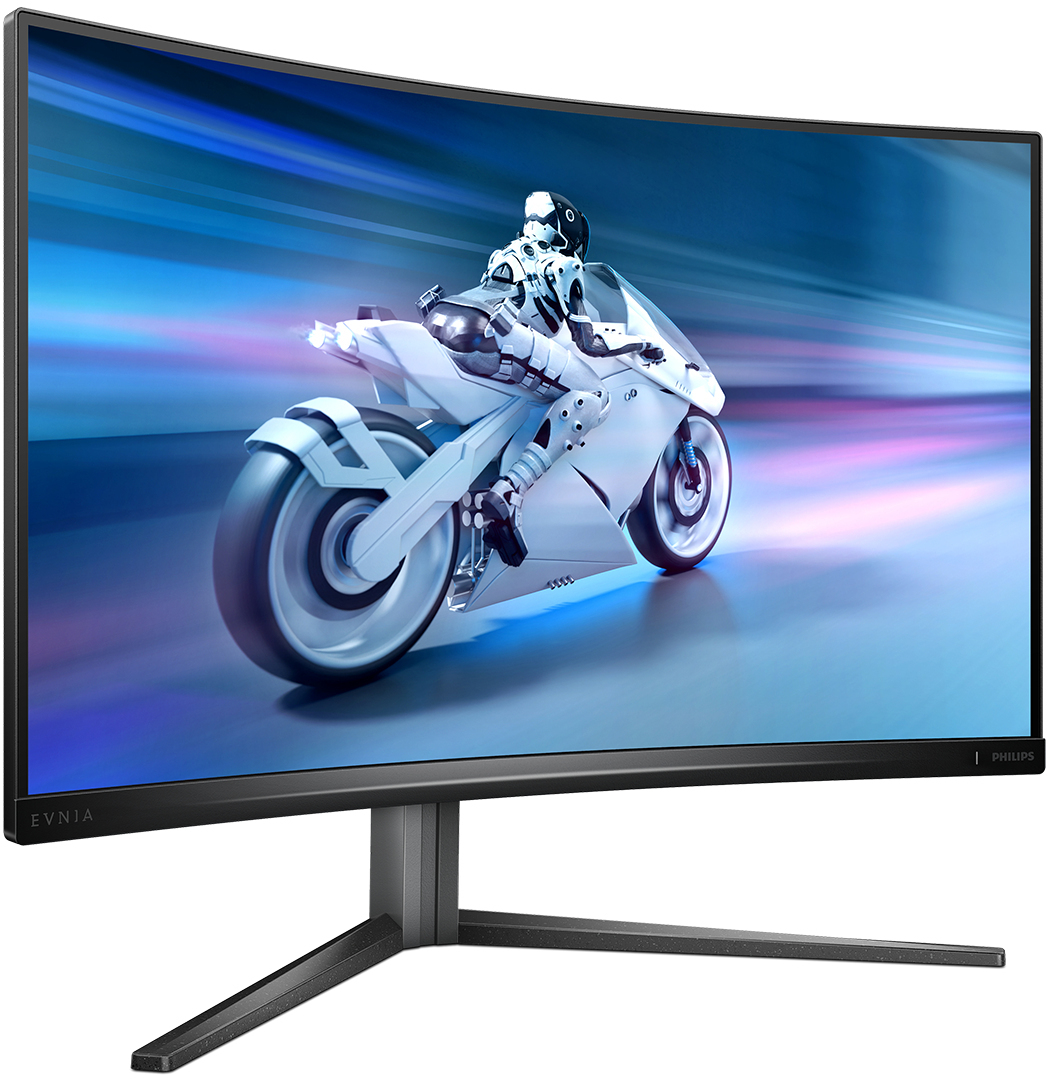 Philips - Monitor Curvo Gaming Philips EVNIA 32" 32M2C5500W VA QHD 240Hz 0.5ms FreeSync Premium Pro HDR400 c/Ajuste Alt.