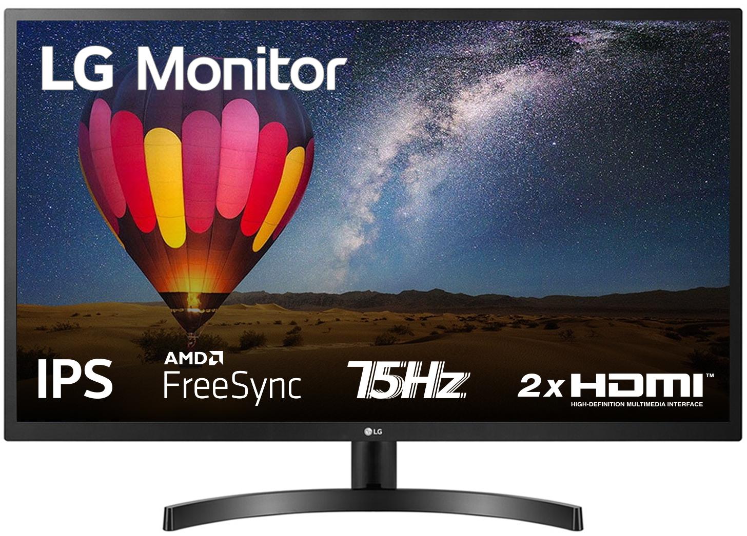 Monitor LG 32" 32MN500M-B IPS FHD 75Hz FreeSync 5ms