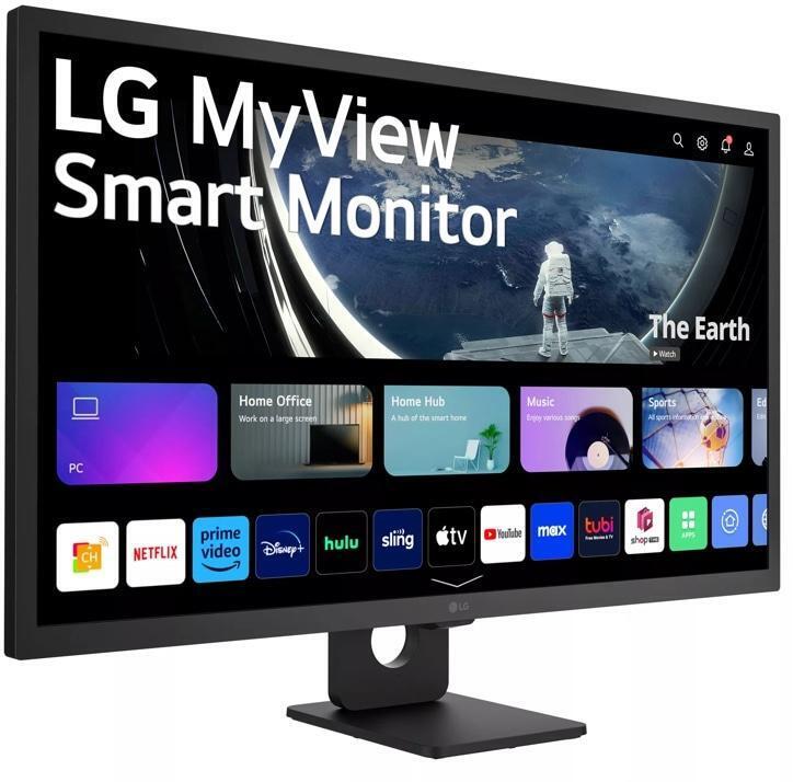 LG - Smart Monitor LG 32" 32SR50F-B VA 4K 60Hz