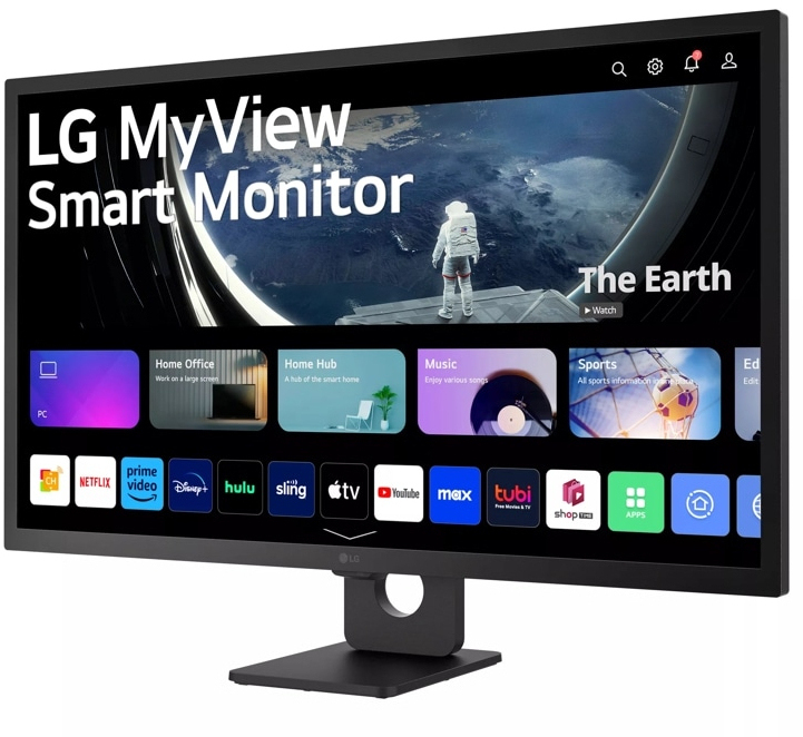 LG - Smart Monitor LG 32" 32SR50F-B VA 4K 60Hz