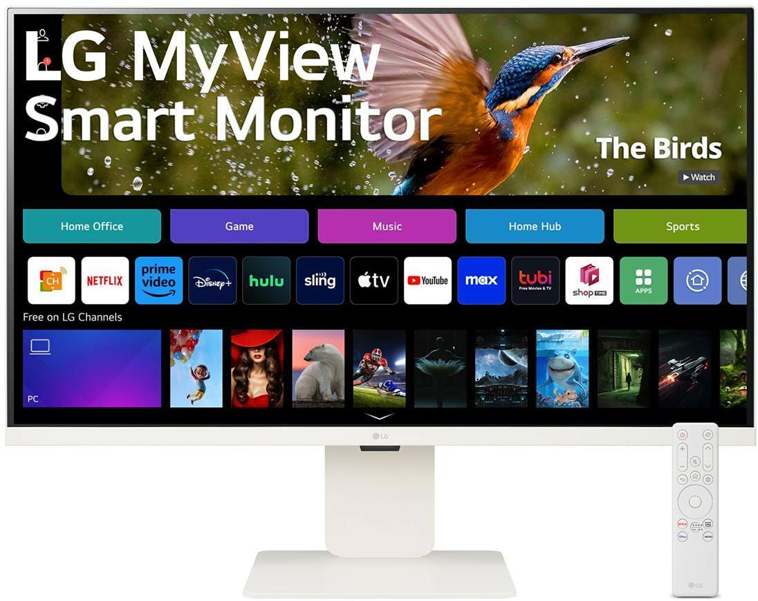 Smart Monitor LG 32" 32SR83U-W IPS 4K 60Hz USB-C (65W)