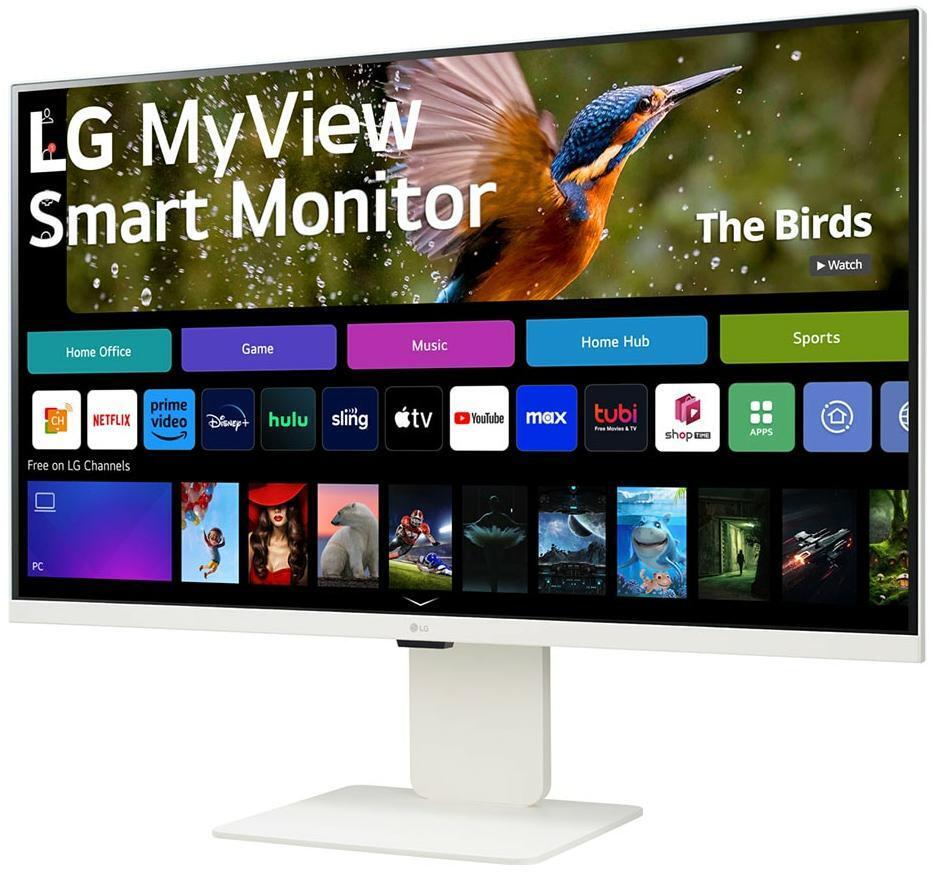 LG - Smart Monitor LG 32" 32SR83U-W IPS 4K 60Hz USB-C (65W)