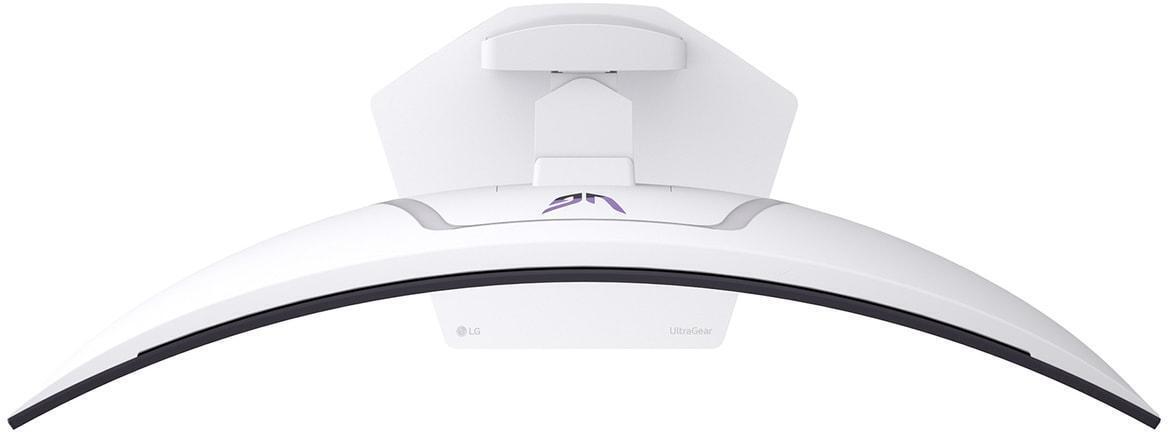 LG - Monitor Curvo Gaming LG UltrGear 34" 34GX90SA OLED WQHD 240Hz 0.03ms G-Sync Compatible Smart webOS Blanco