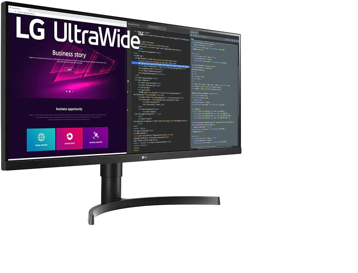 LG - ** B Grade ** Monitor LG UltraWide 34" 34WN750-B IPS QHD 75Hz FreeSync HDR10