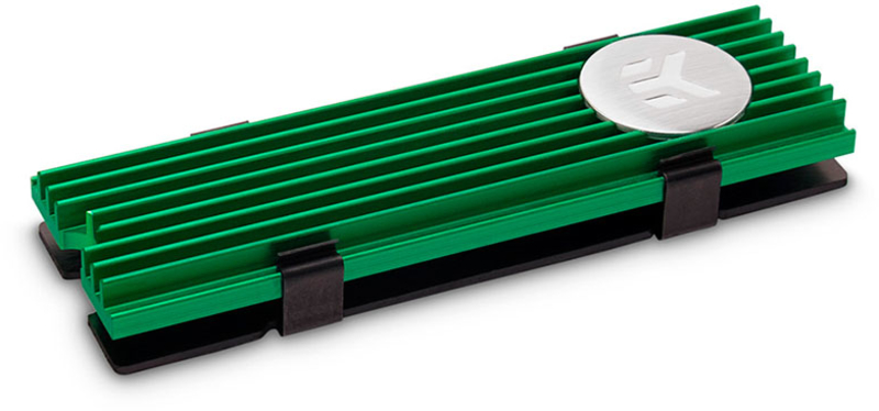 Refrigerador EKWB EK-M.2 NVMe para discos Verde