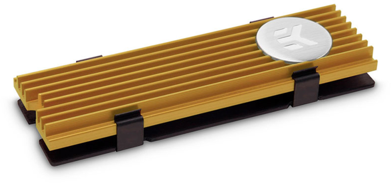 EKWB - Refrigerador EKWB EK-M.2 NVMe para discos Dourado
