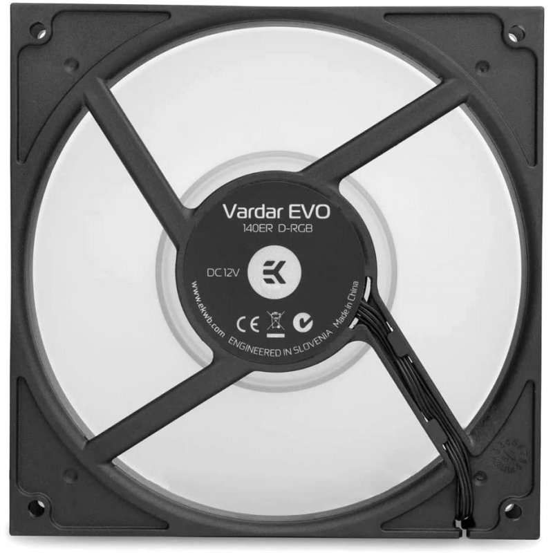 EKWB - Ventilador EKWB Vardar EVO 140ER D-RGB Negro