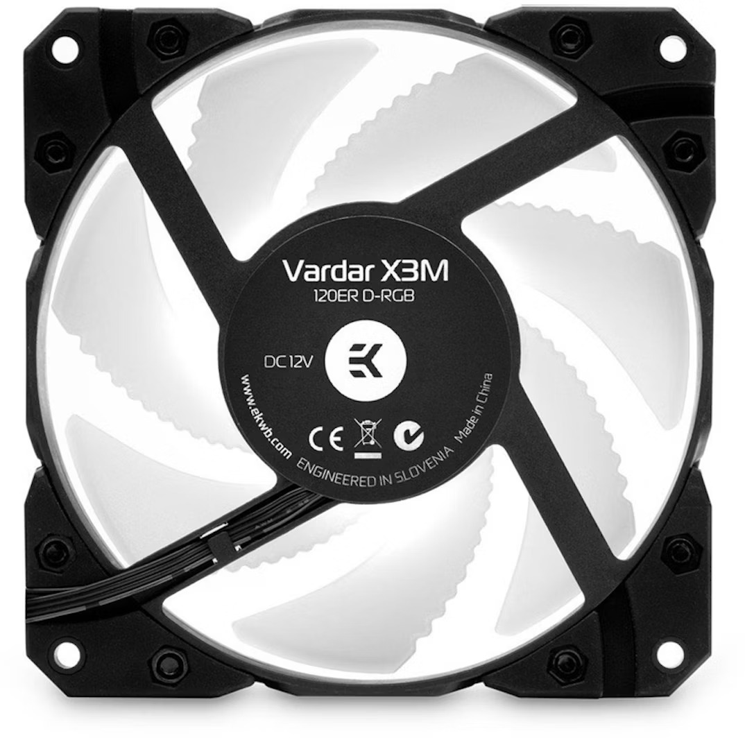 EKWB - ** B Grade ** Ventilador EKWB Vardar X3M 120ER PWM D-RGB Negro