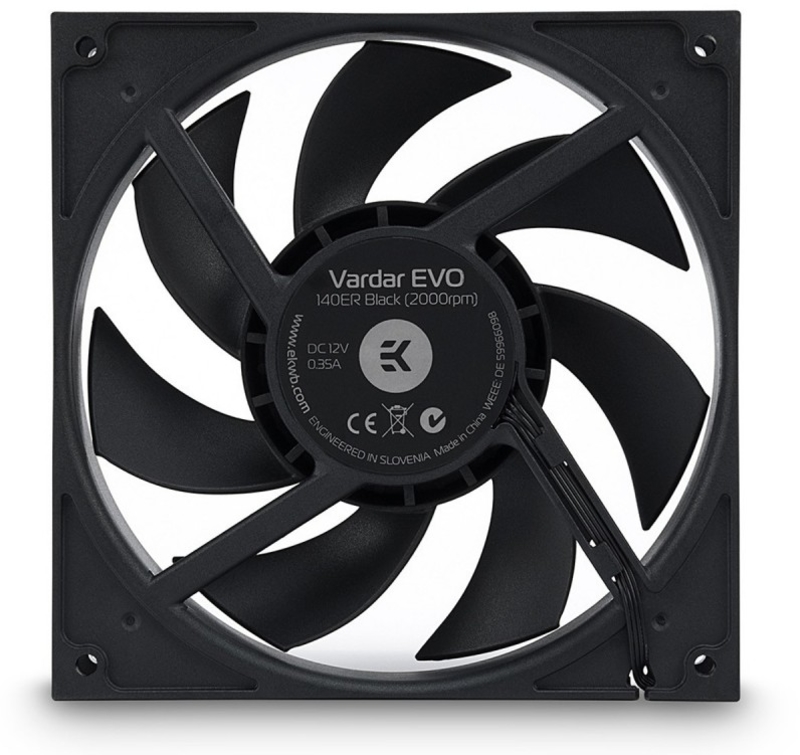 EKWB - Ventilador EKWB Vardar EVO 140ER BB PWM Negro