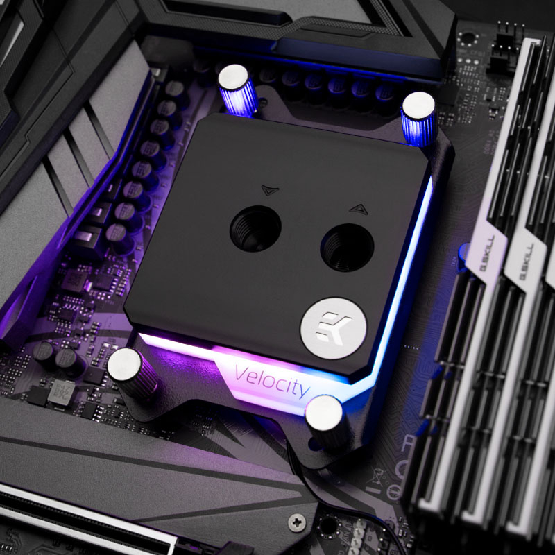 EKWB - Bloque de CPU EKWB Quantum Velocity AMD D-RGB Níquel + Acetal