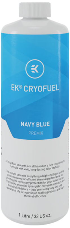EKWB - Líquido EKWB CryoFuel Premix Navy Blue 1000ml