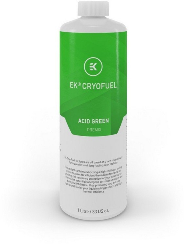 EKWB - Líquido EKWB CryoFuel Premix Acid Green 1000ml