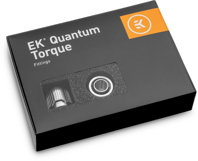 EKWB - Conector EKWB Quantum Torque STC 10-13mm Níquel (Pack 6)
