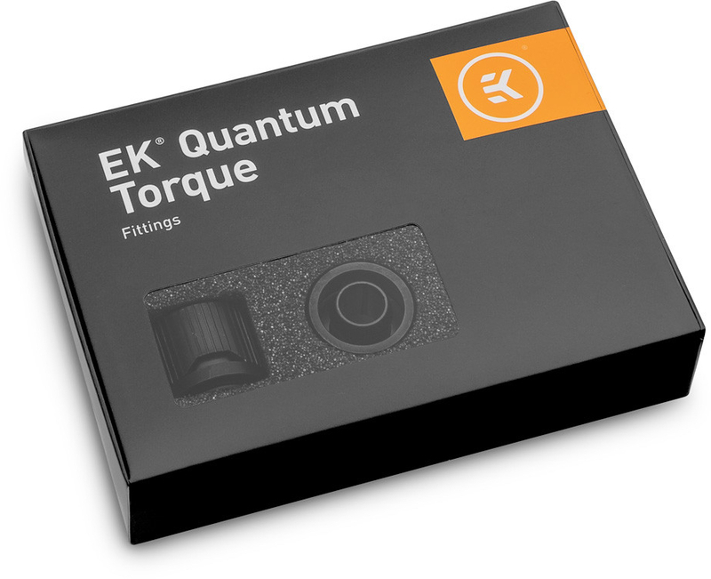 EKWB - Conector EKWB Quantum Torque STC 10-13mm Negro (Pack 6)