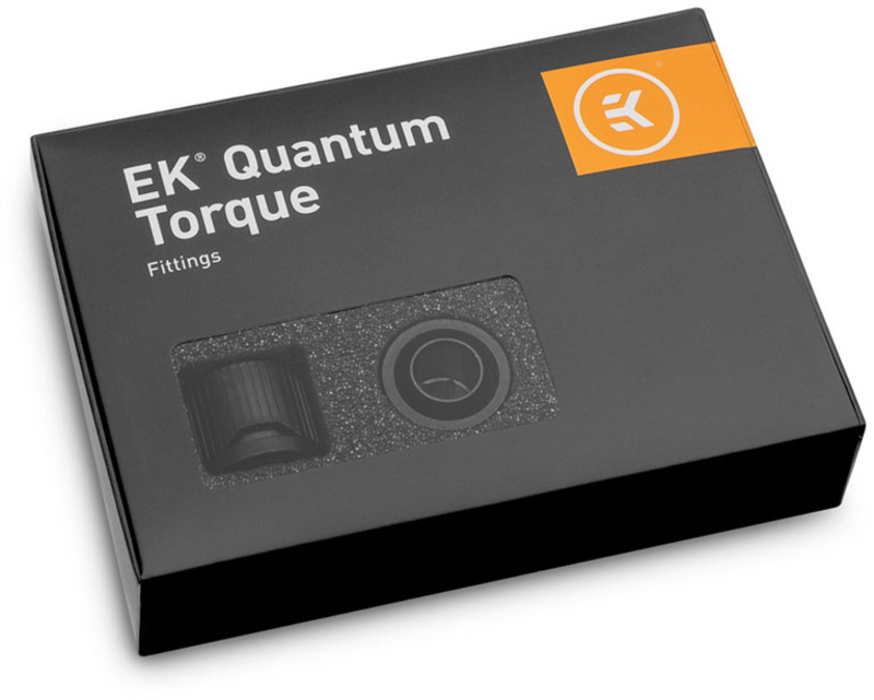 EKWB - Conector EKWB Quantum Torque STC 10-16mm Negro (Pack 6)