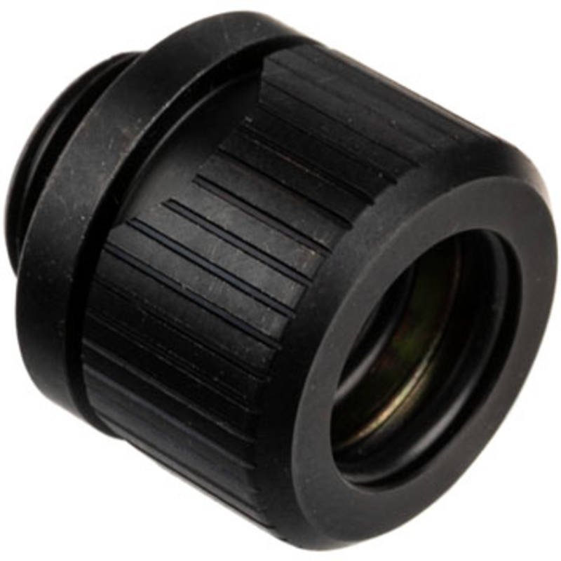 EKWB - Conector EKWB Quantum Torque HDC 12mm Negro (Pack 6)