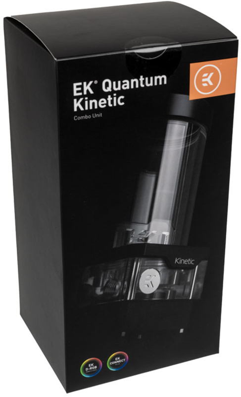 EKWB - Reservatório + Bomba EKWB Quantum Kinetic TBE 160 VTX PWM D-RGB Acrílico