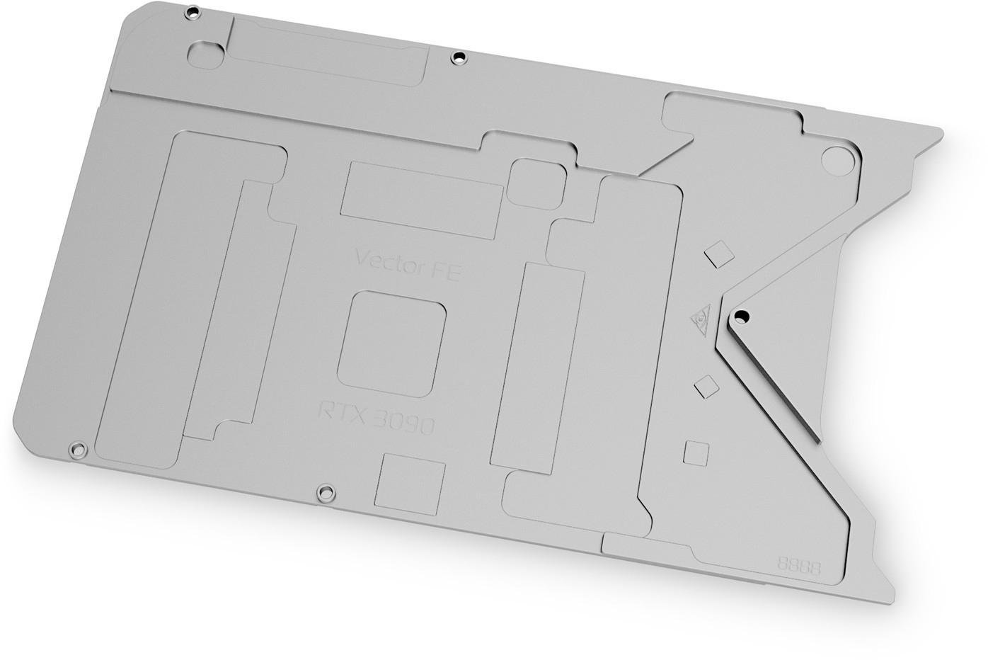 EKWB - Backplate VGA EKWB EK-Quantum Vector FE RTX 3090 - Plata