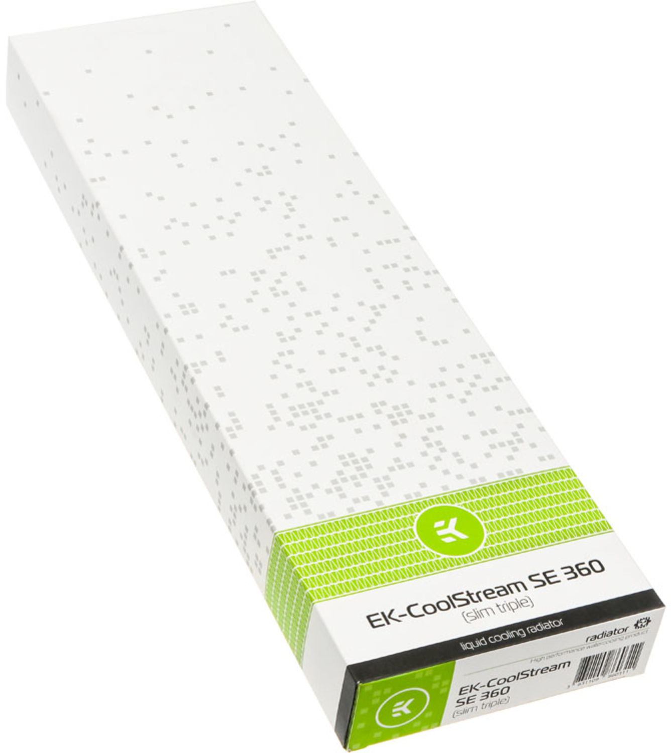 EKWB - Radiador de Cobre EKWB CoolStream SE 360 2 x G1/4 26mm Negro