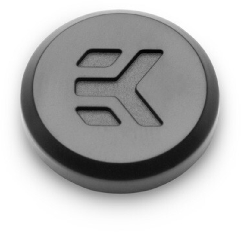 EKWB - Tapa EKWB Plug Logo EKWB Negro (Pack 10)