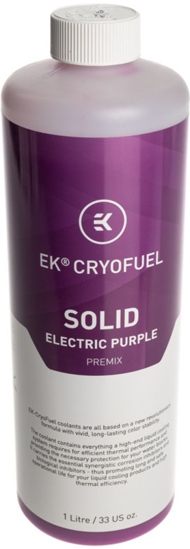 EKWB - Líquido Solid Premix EKWB Electric Purple 1000ml
